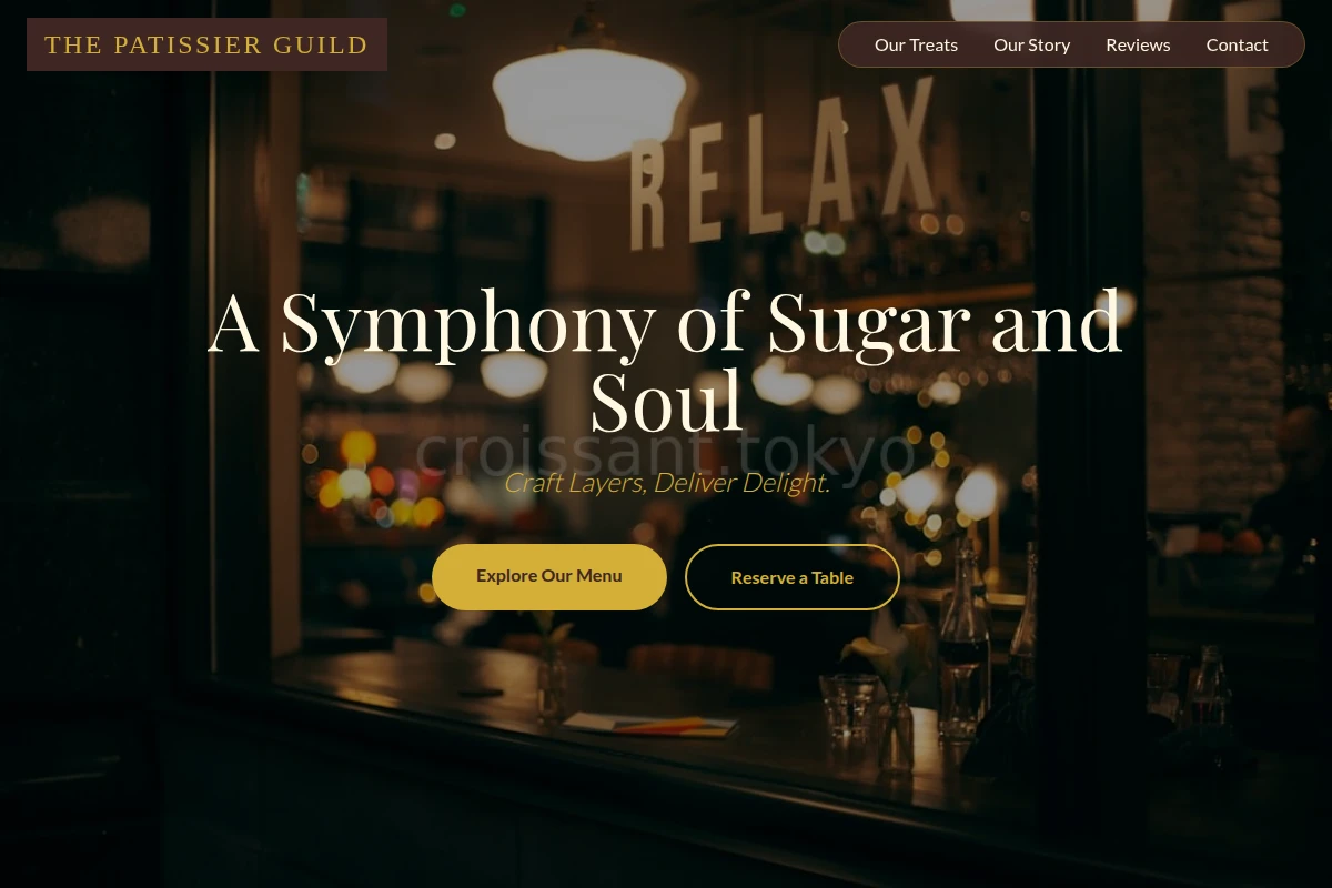 Confectionery Cafe