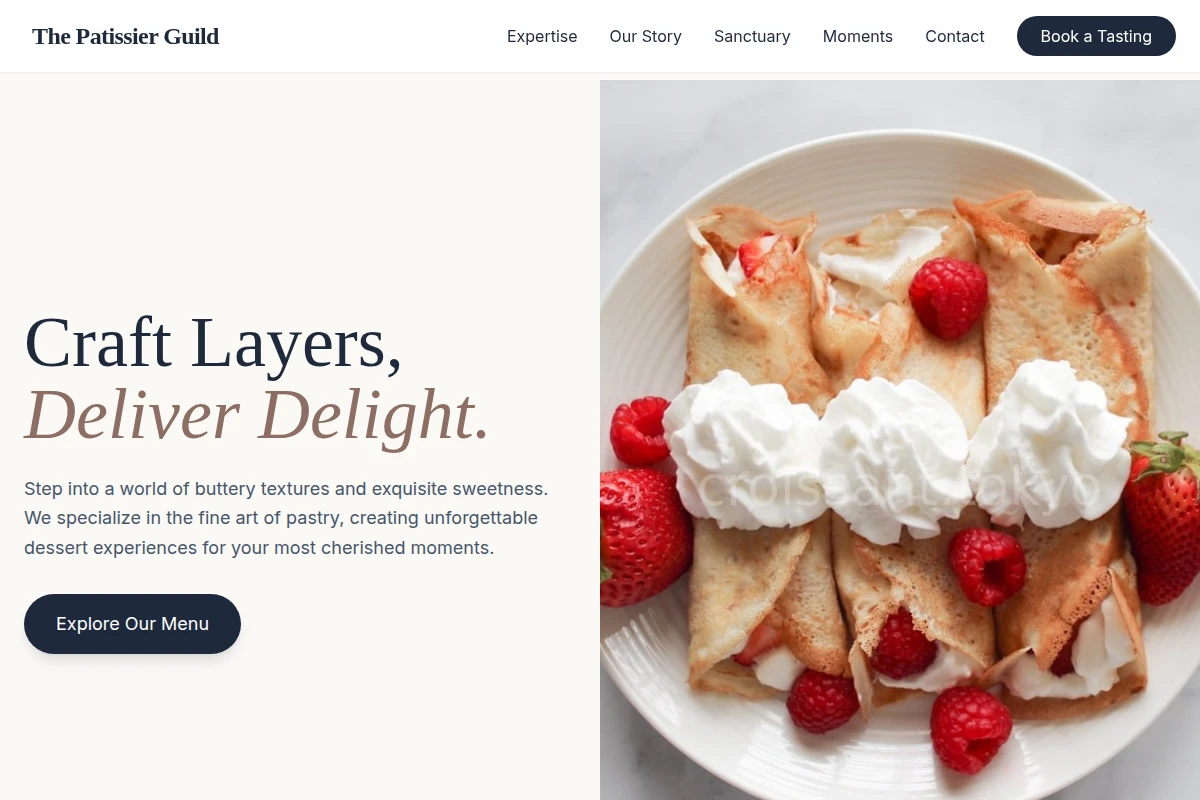 Crust Dessert
