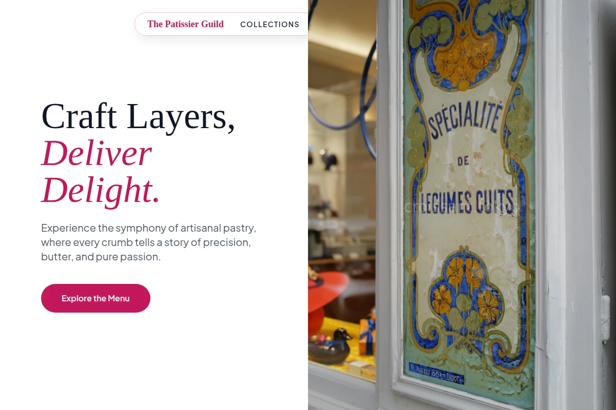 Patisserie Specialty Food