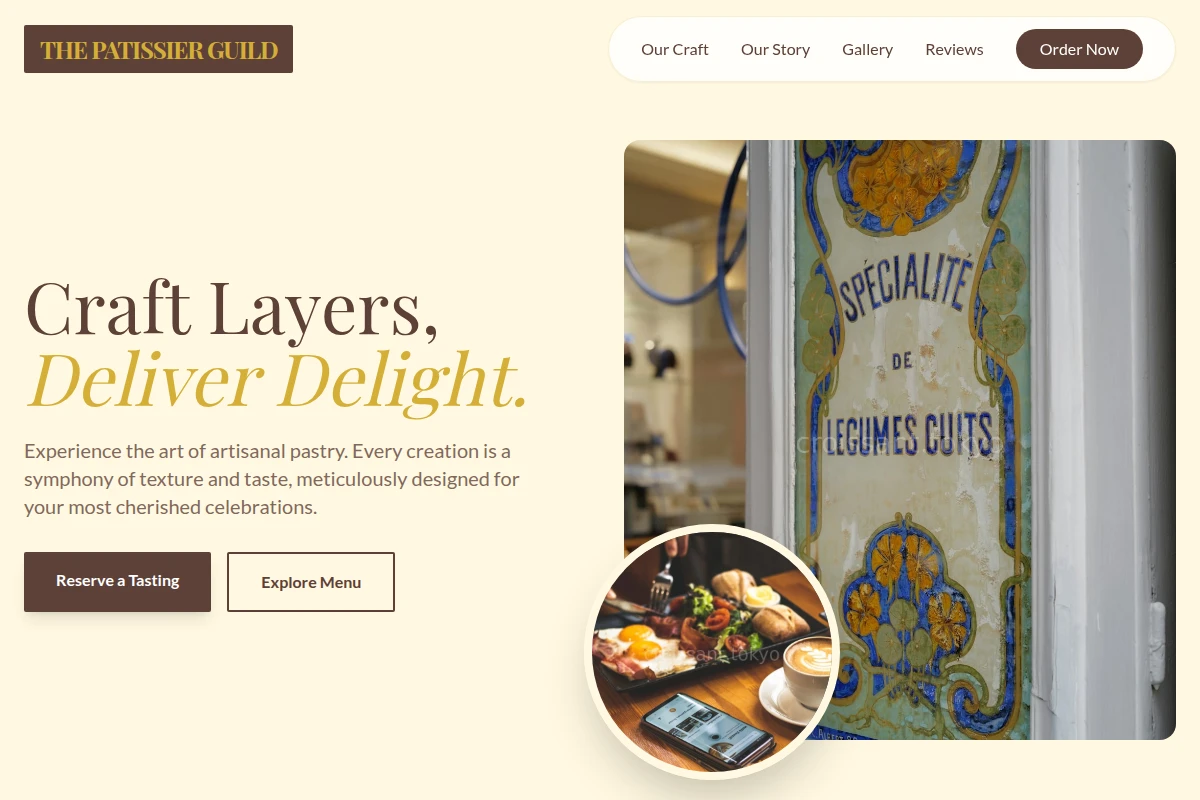 Aesthetic Specialty Food