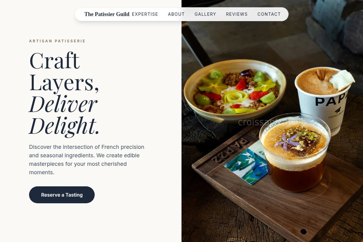Minimalist Specialty Food