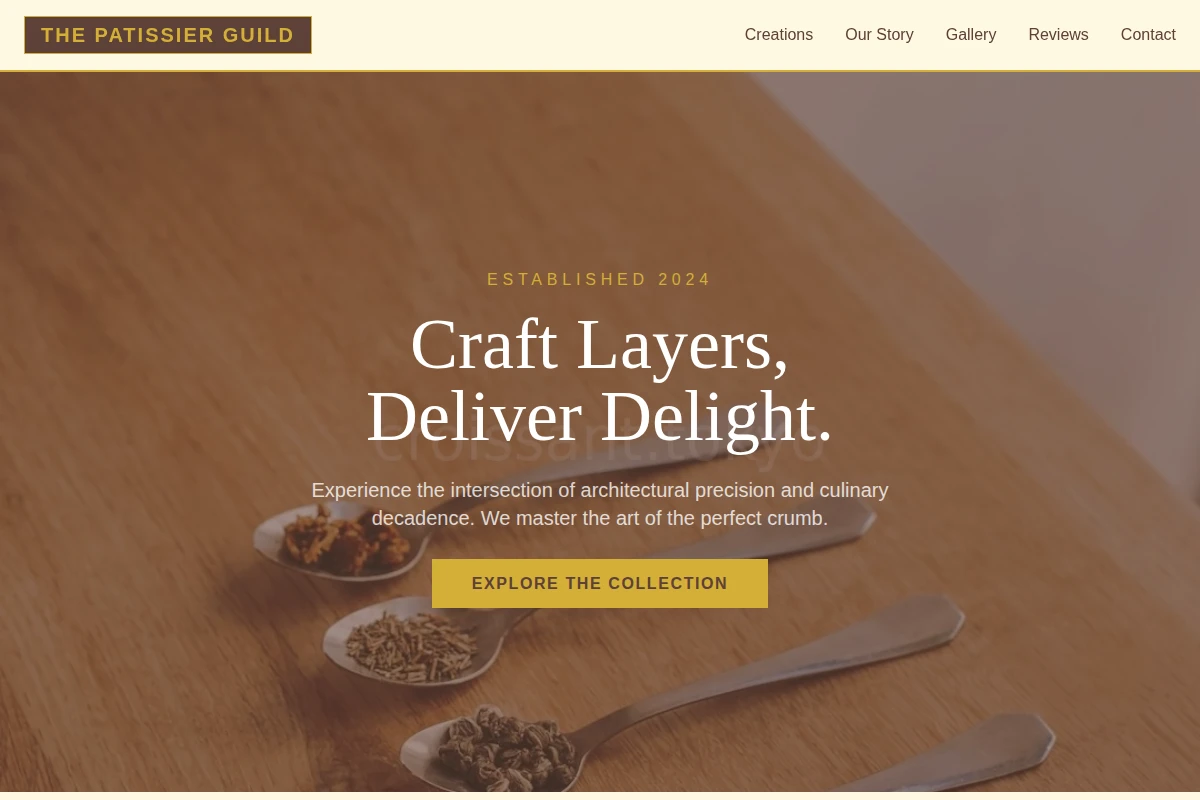 Cafe Specialty Food