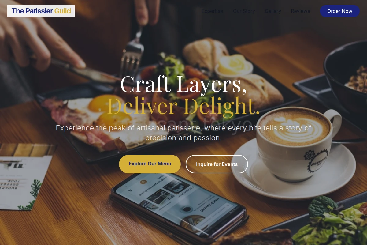 Minimalist Specialty Food