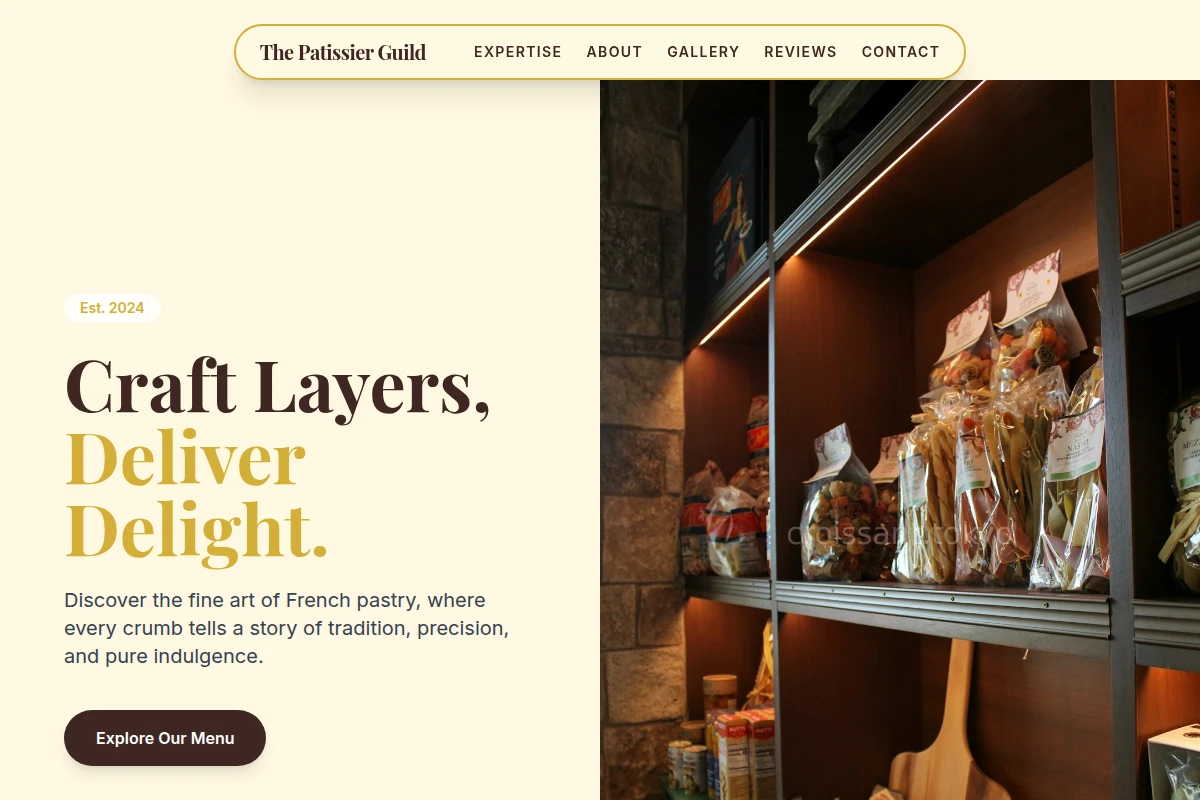 Bake Specialty Food